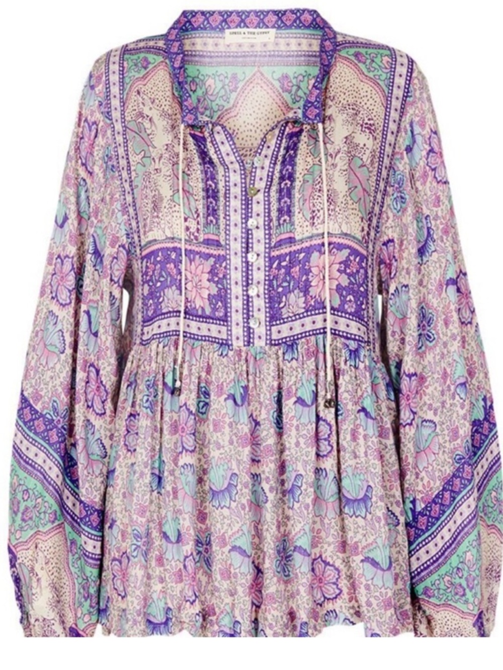 Spell and the Gypsy Collective Poinciana Lilac Top